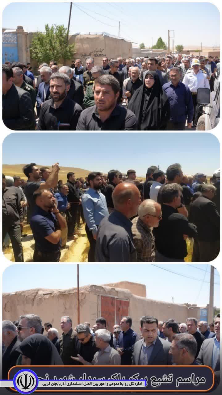 پیکر شهید حملات رژیم صهیونیستی در باروق تشییع شد