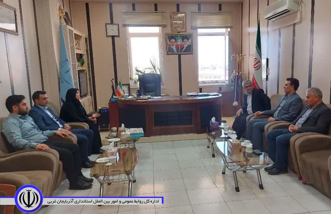 فرماندار باروق با مسئولان قضایی میاندوآب دیدار کرد