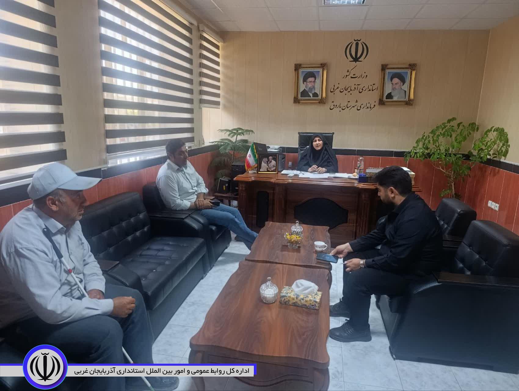 دیدار مردمی  فرماندار شهرستان باروق