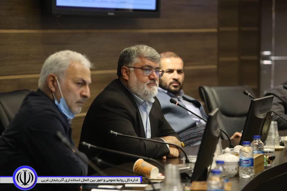 جلسه شورای برنامه ریزی و توسعه استان به ریاست محمدصادق معتمدیان استاندار آذربایجان غربی