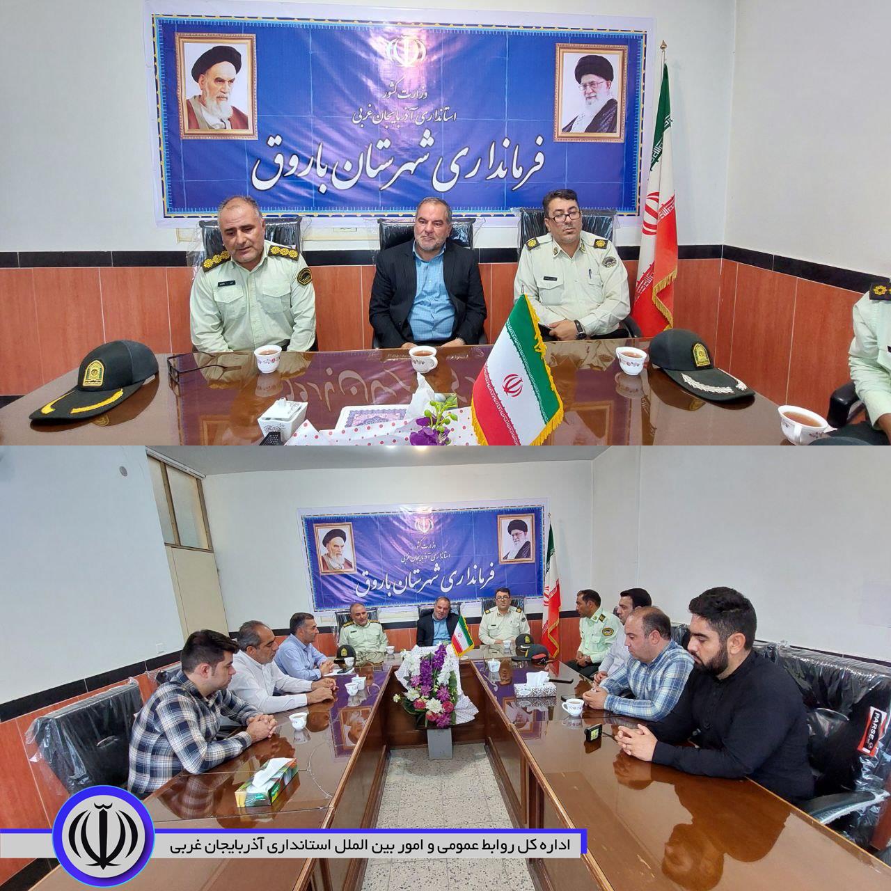 ✅️ دیدار سرهنگ واحدی فرماندهی انتظامی شهرستان