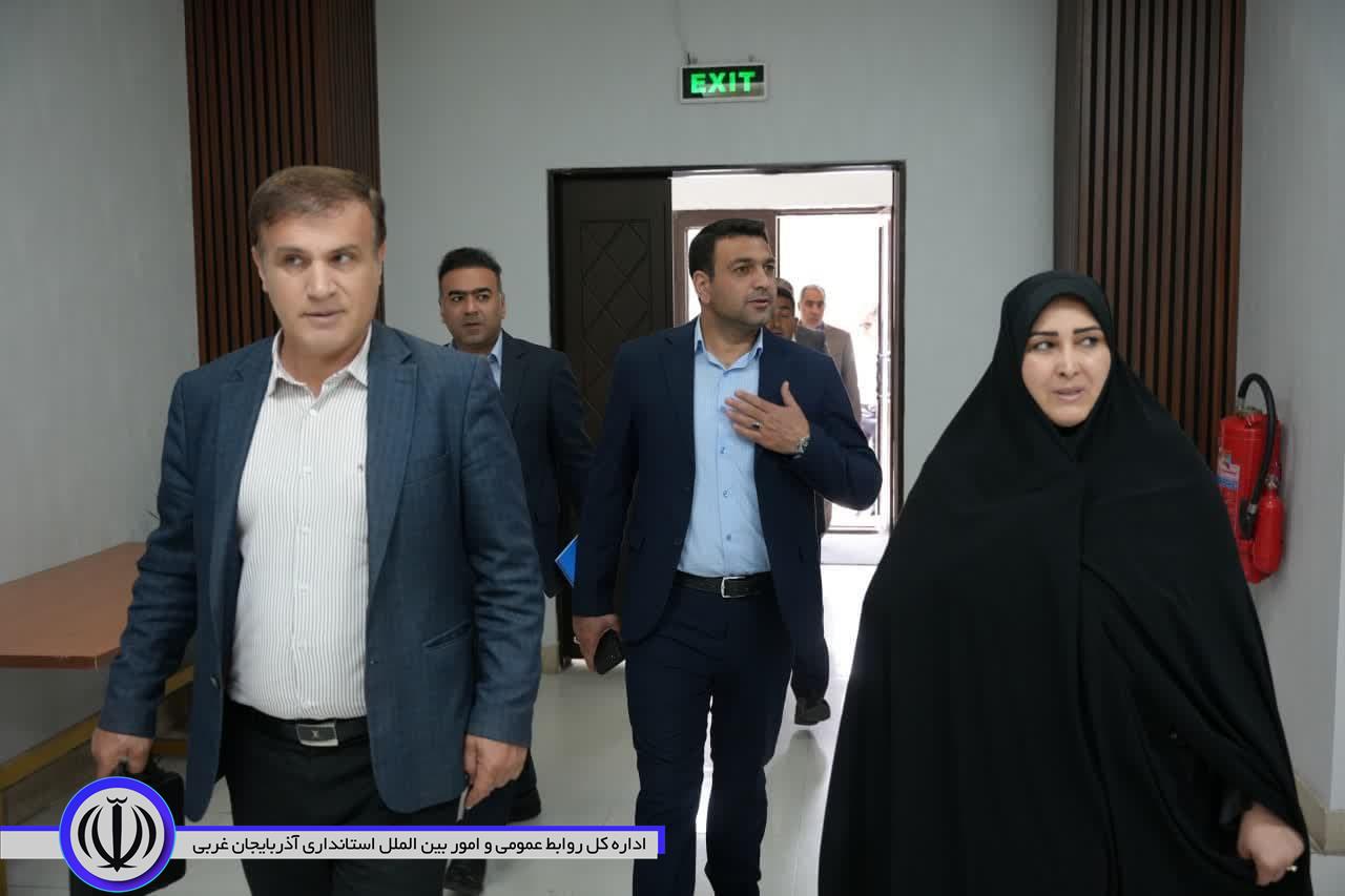 بازدید مدیرکل پدافند غیرعامل استانداری آذربایجان غربی از شرکت پتروشیمی میاندوآب شهرستان باروق