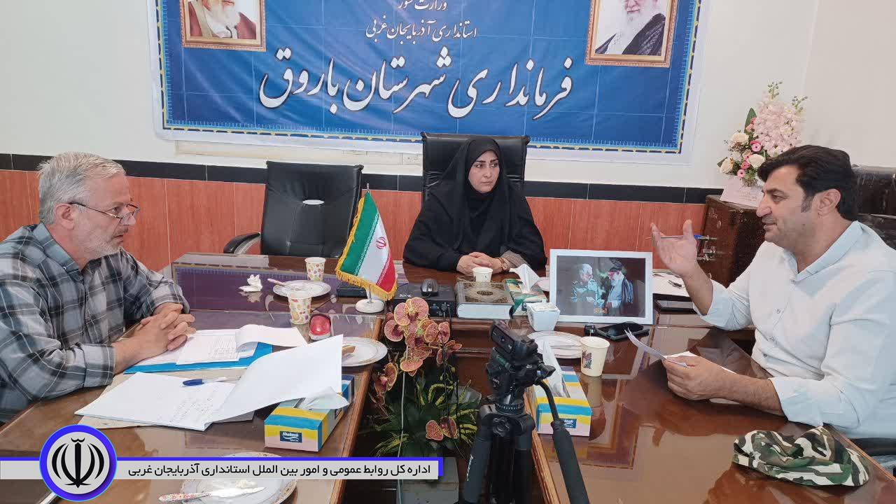 سومین جلسه کارگروه تسهیل و رفع موانع تولید شهرستان باروق برگزار شد