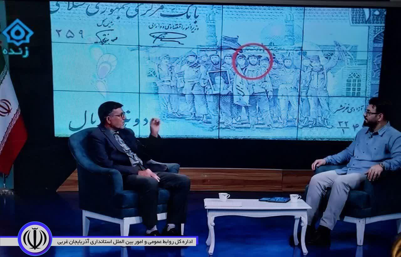 حضور ابراهیم منصوری آزاده و جانباز باروقی