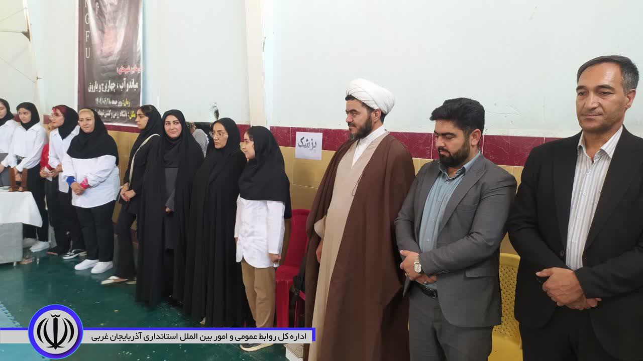 حضور فرماندار باروق در مسابقات کونگ‌فو قهرمانی بانوان