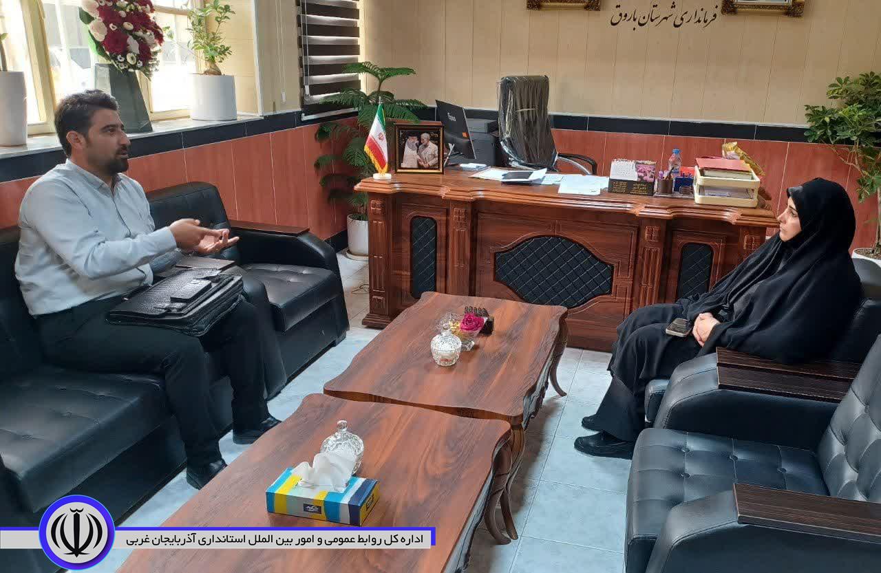 دیدار مردمی سرپرست فرمانداری شهرستان باروق