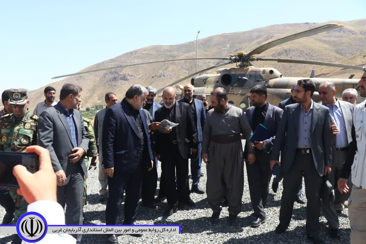 حضور وزیر کشور در مرز تمرچین