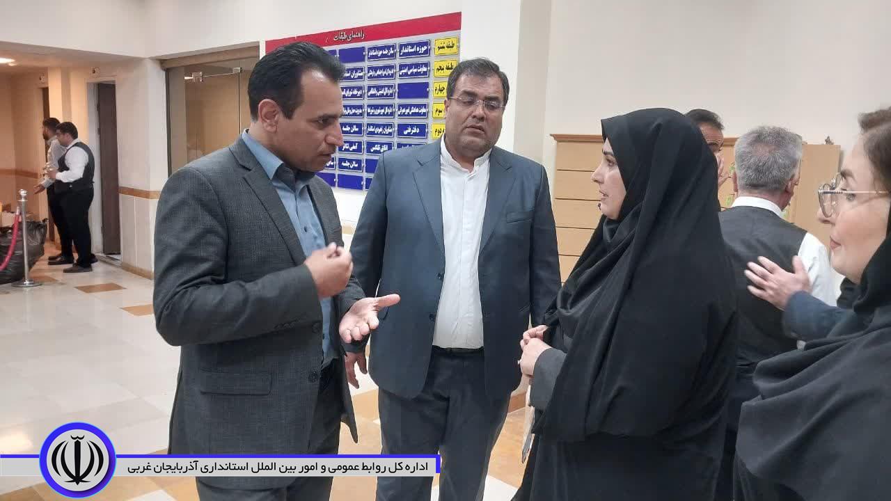 دیدار فرماندار شهرستان باروق با مدیرکل ورزش و جوانان استان آذربایجان غربی