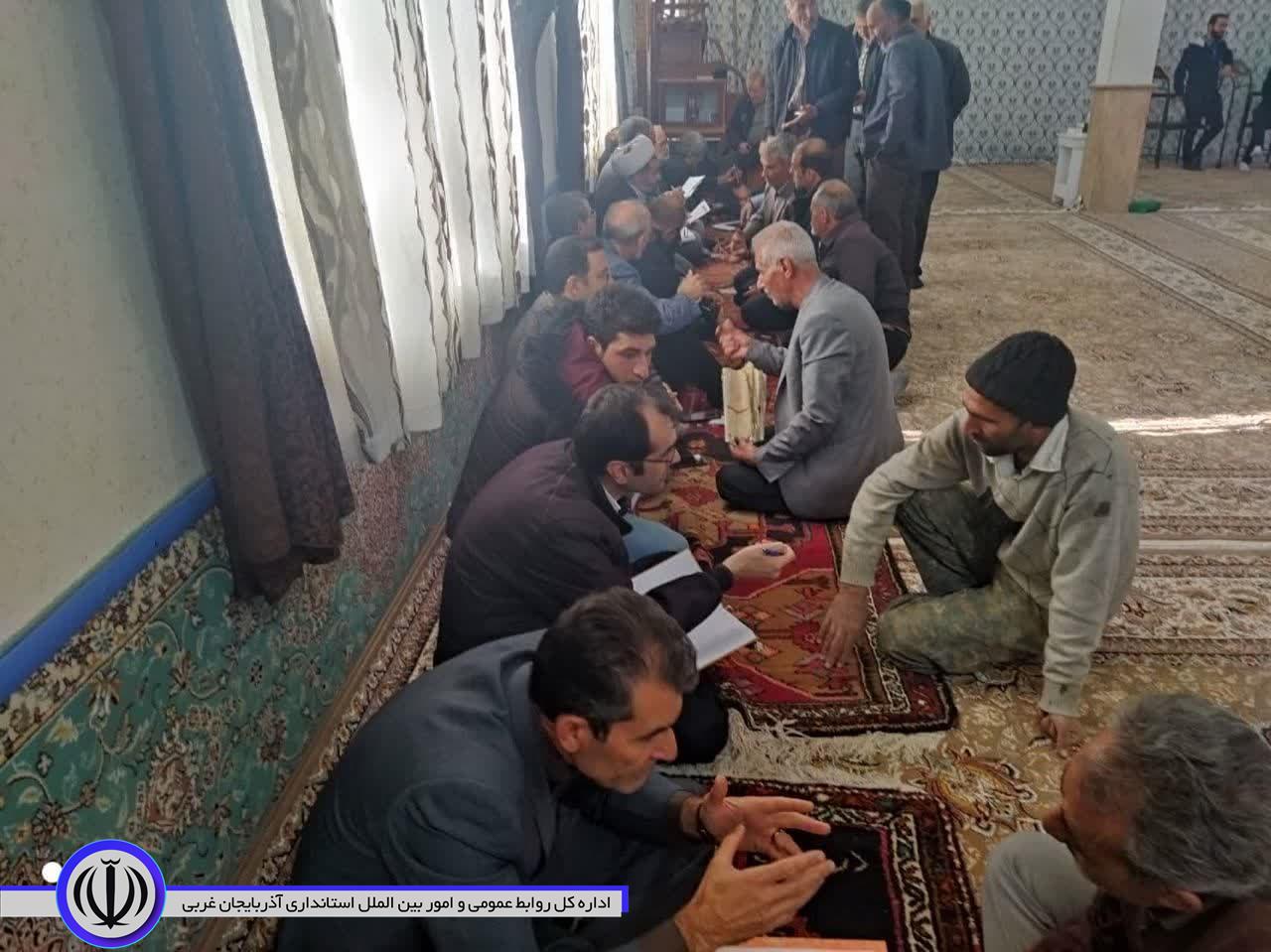 دیدار چهره به چهره و مردمی فرماندار