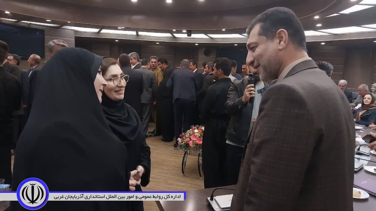 دیدار فرماندار شهرستان باروق با مدیرکل میراث فرهنگی و گردشکری استان آذربایجان غربی