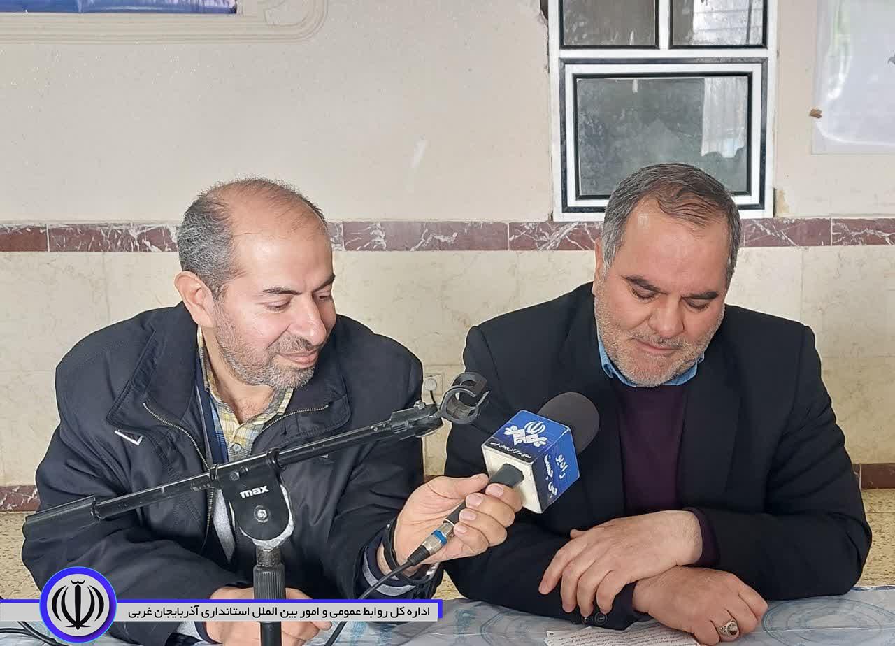 ✅️ حضور فرماندار باروق در ضبط ویژه برنامه اولکه میز