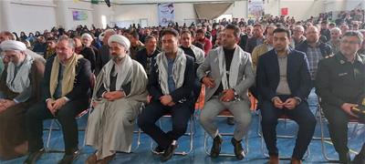 همایش بزرگ بسیجیان با حضور حسینی فرماندار